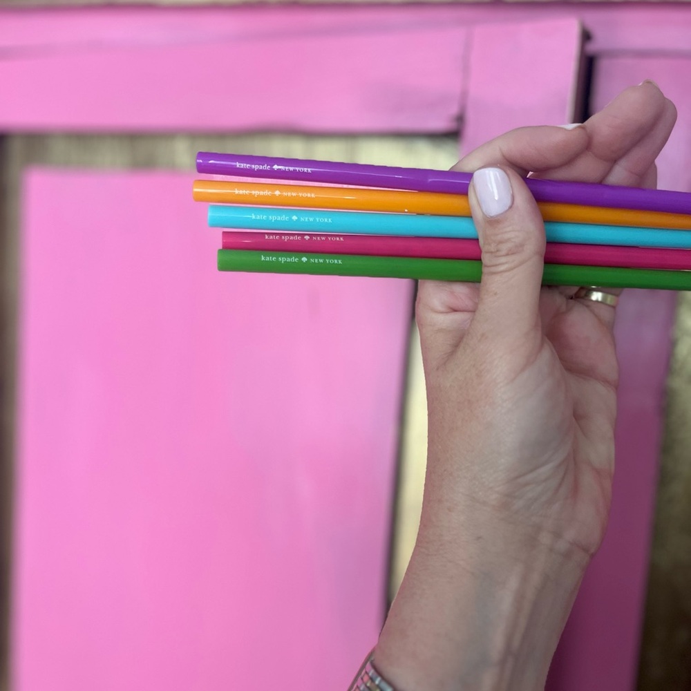 Colorful, Reusable Straw Set - Picture 4 of 5